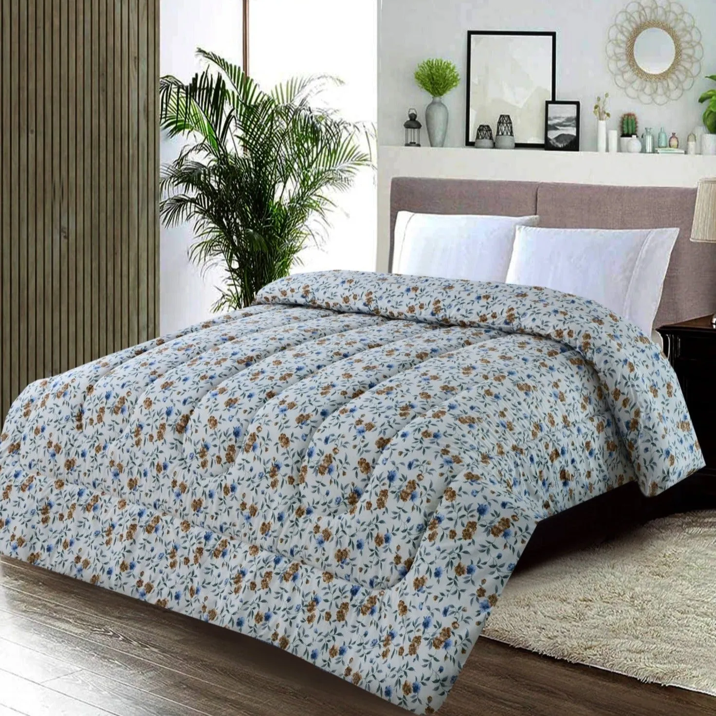 1 PC Double Winter Comforter-Marigold