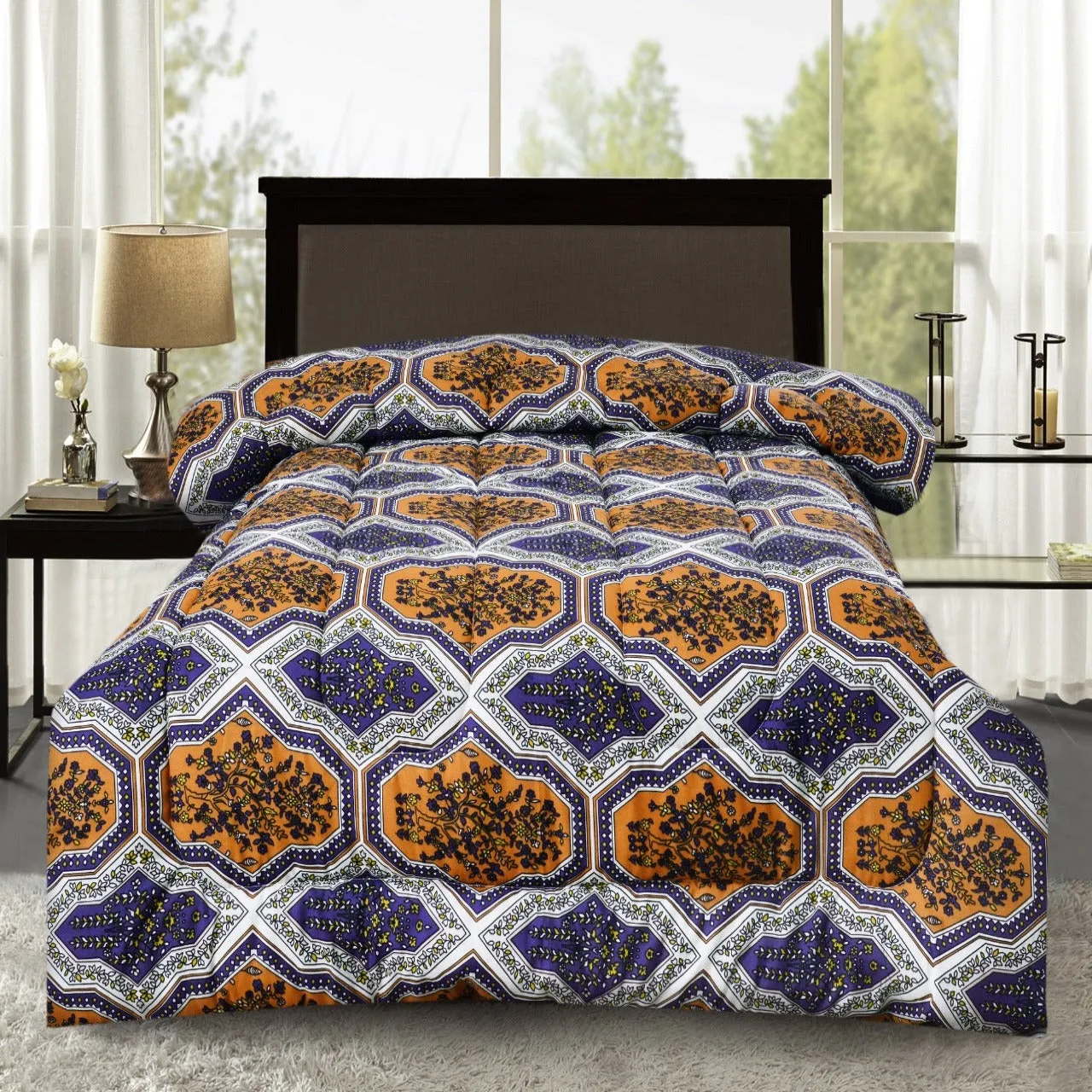 1 PC Double Winter Comforter-Multi Colors