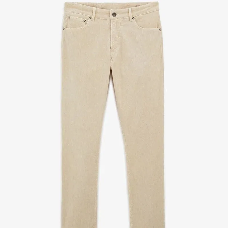 330 Tapered Corduroy Pant: Ecru