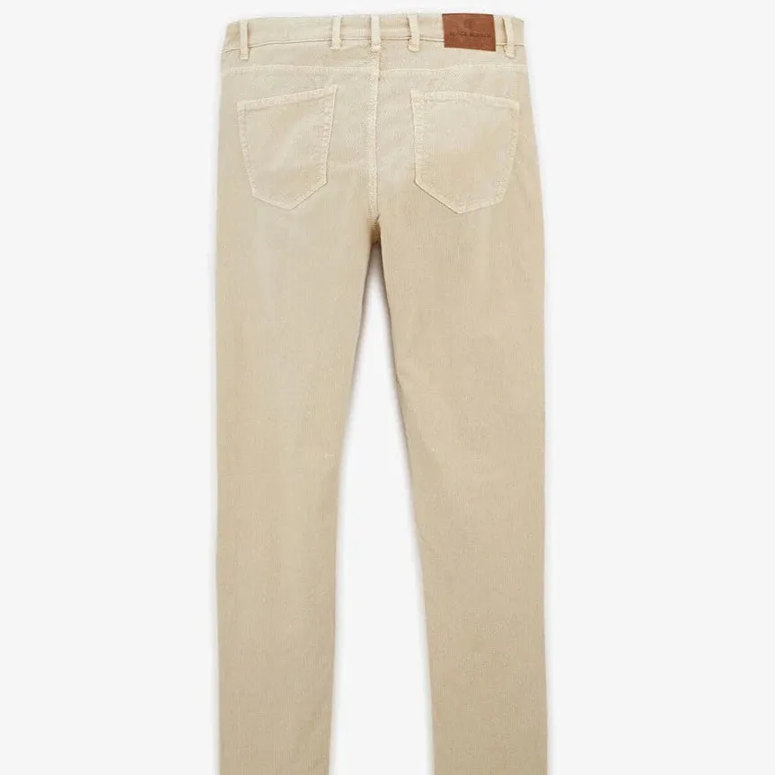 330 Tapered Corduroy Pant: Ecru