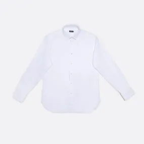 503901A5 9RS4PA 100G WHT SLD ZEGNA DRESS SHIRT