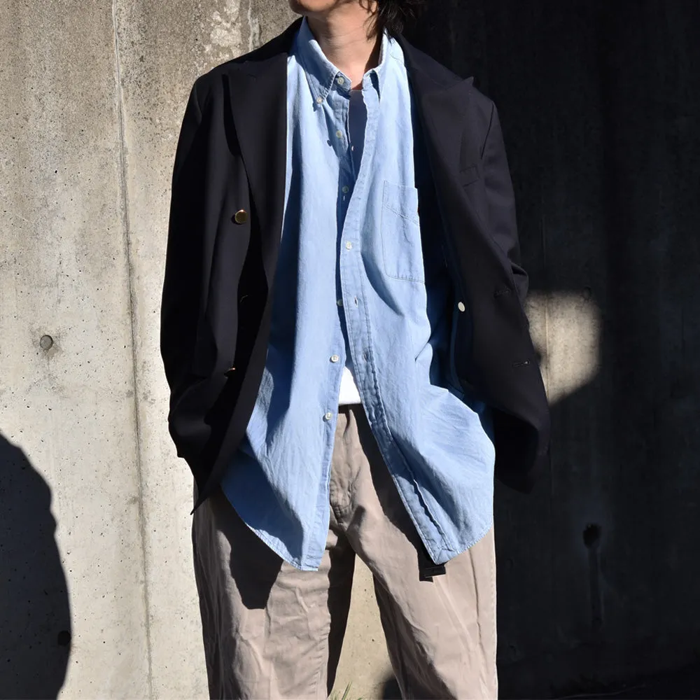 90's Ralph Lauren “BIG SHIRT” シャンブレー ボタンダウンシャツ 240327 S2079