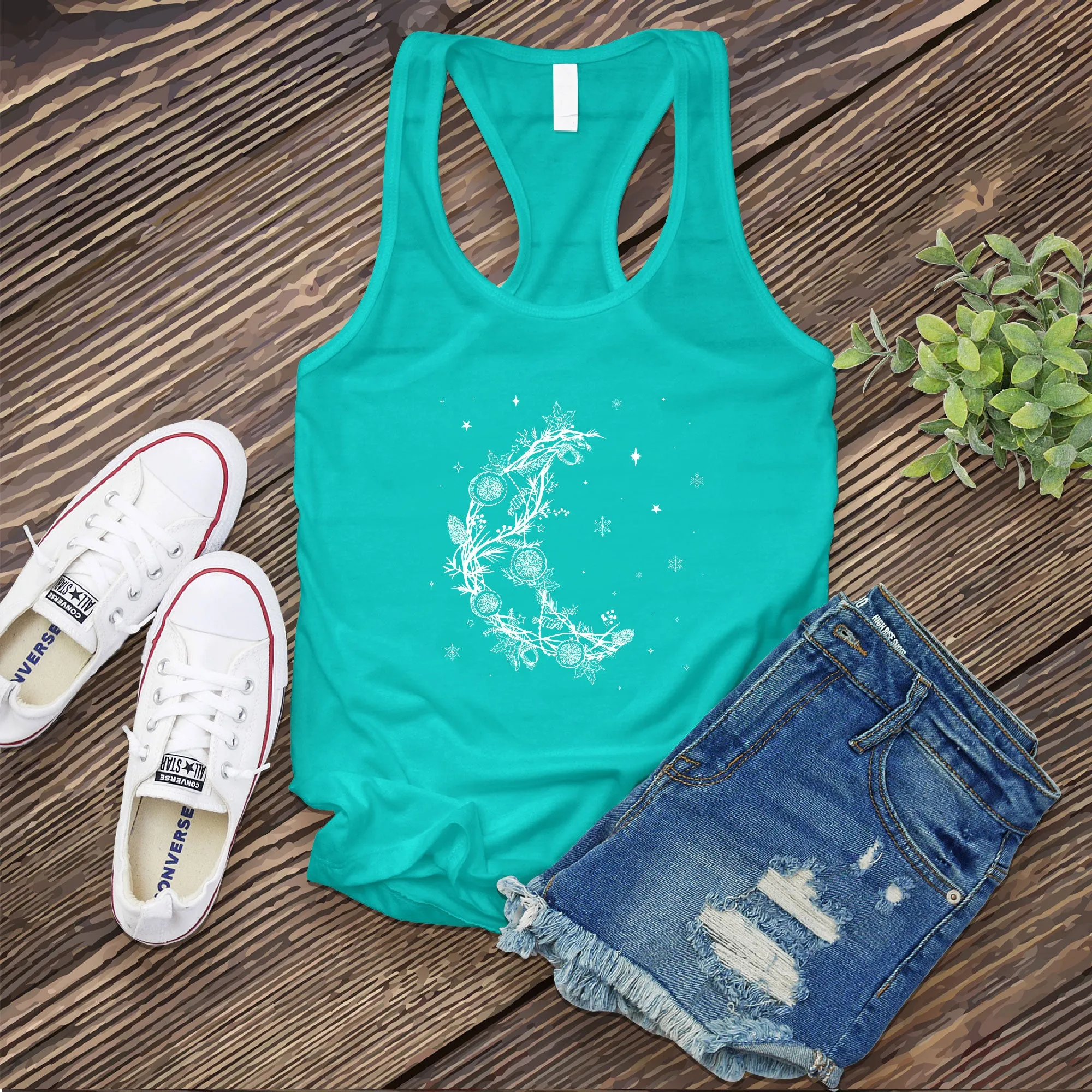 Abundant Winter Moon Women's Tank Top