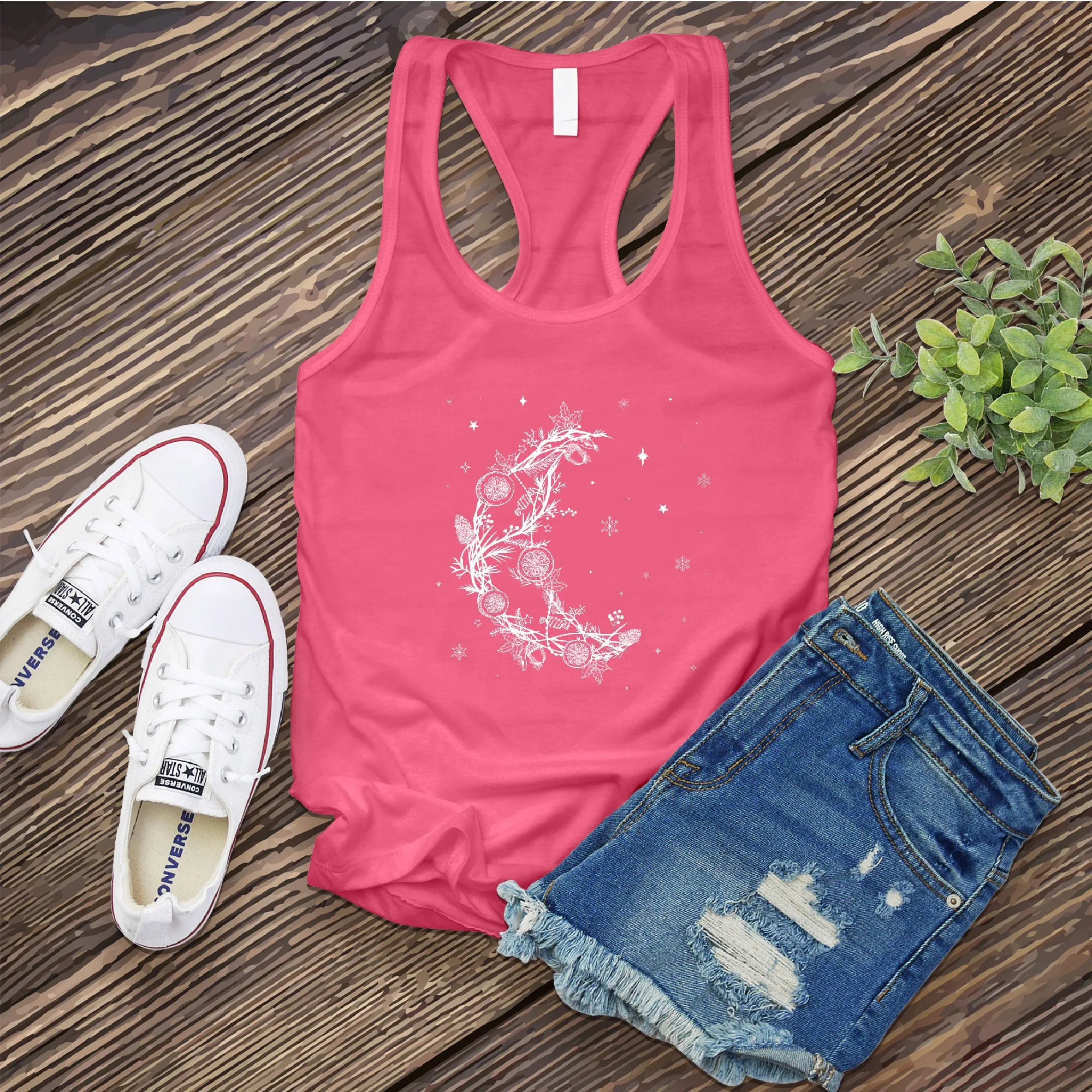 Abundant Winter Moon Women's Tank Top