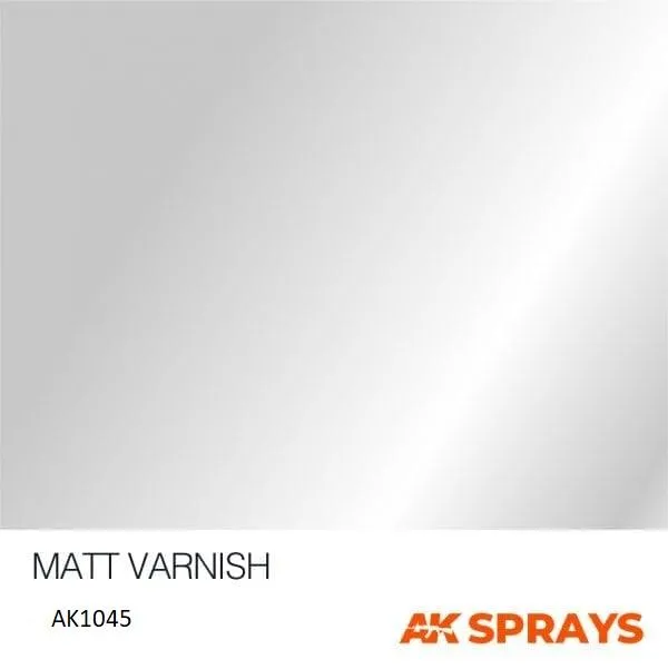 AK Interactive Matt Varnish Spray (USA) 400ML