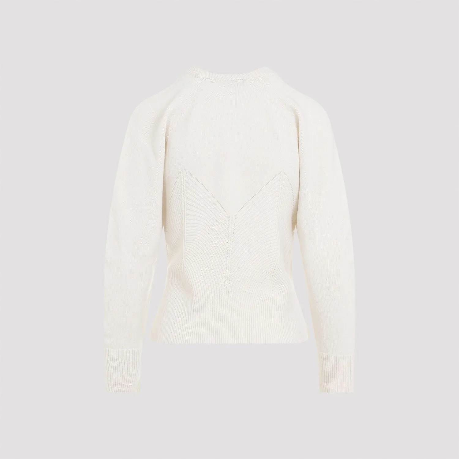 ALEXANDER MCQUEEN Luxurious Chevron Cashmere Pullover for Women