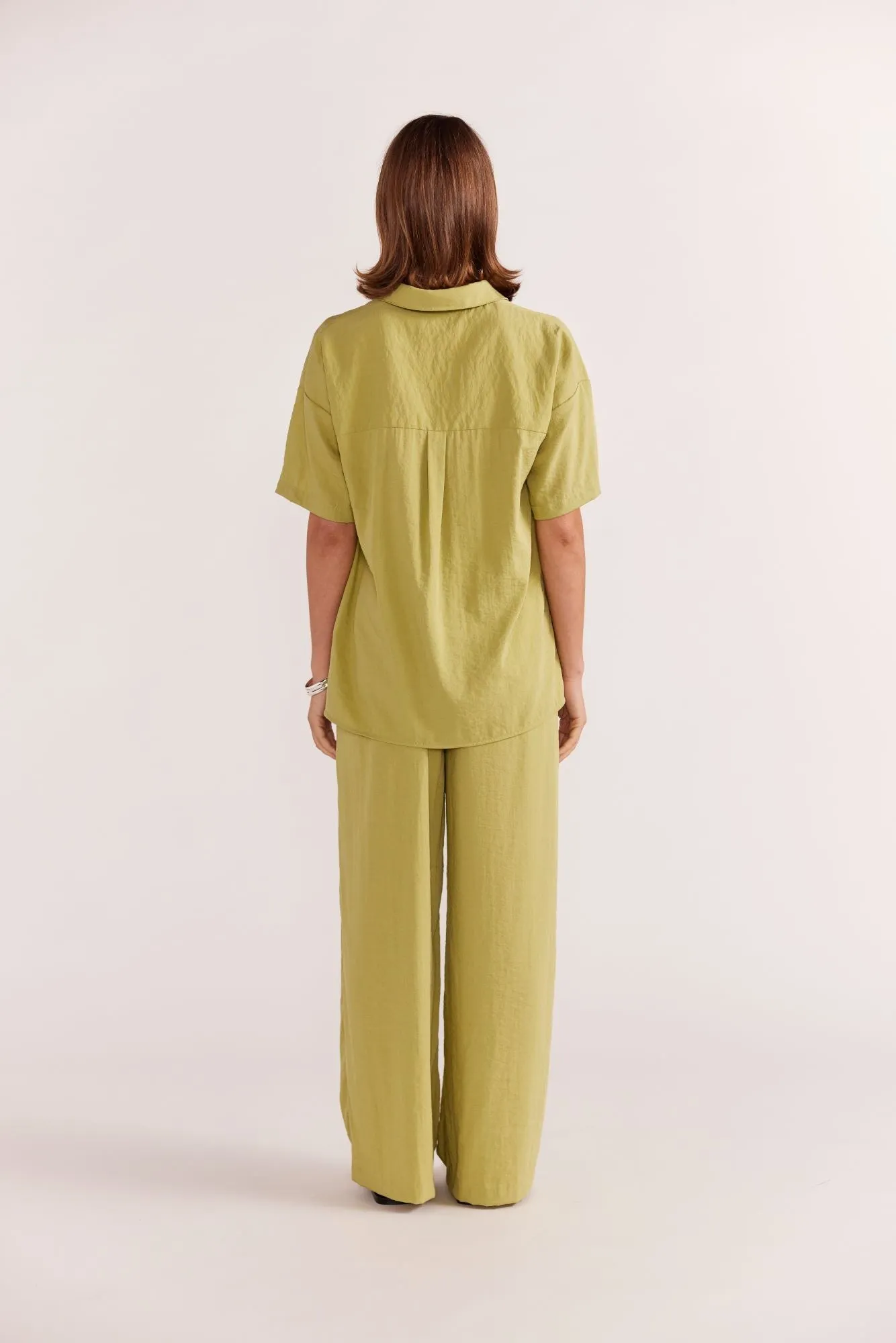 Alexe Resort Shirt | Matcha