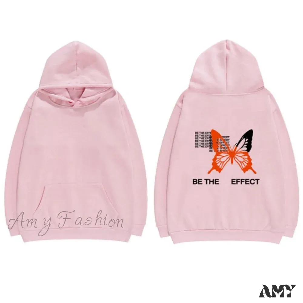 Amy Fashion - Streetwear Hip Hop Punk Casual Loose Hoodie