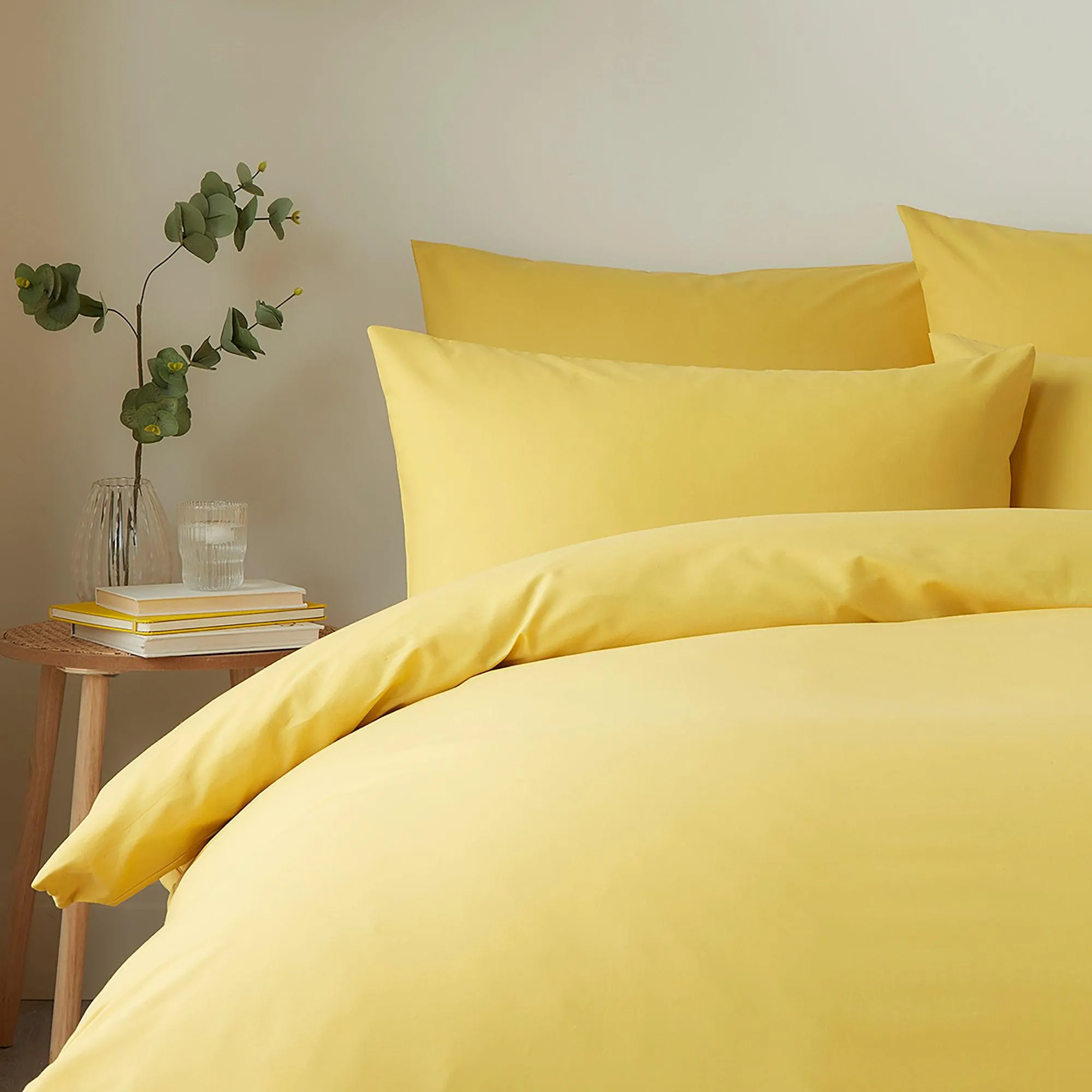 Appletree Pure Cotton Duvet Cover Set - Yellow