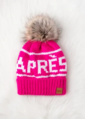 APRES SKI WINTER POM HAT