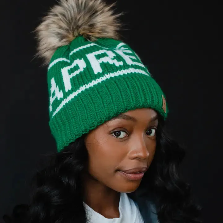 APRES SKI WINTER POM HAT