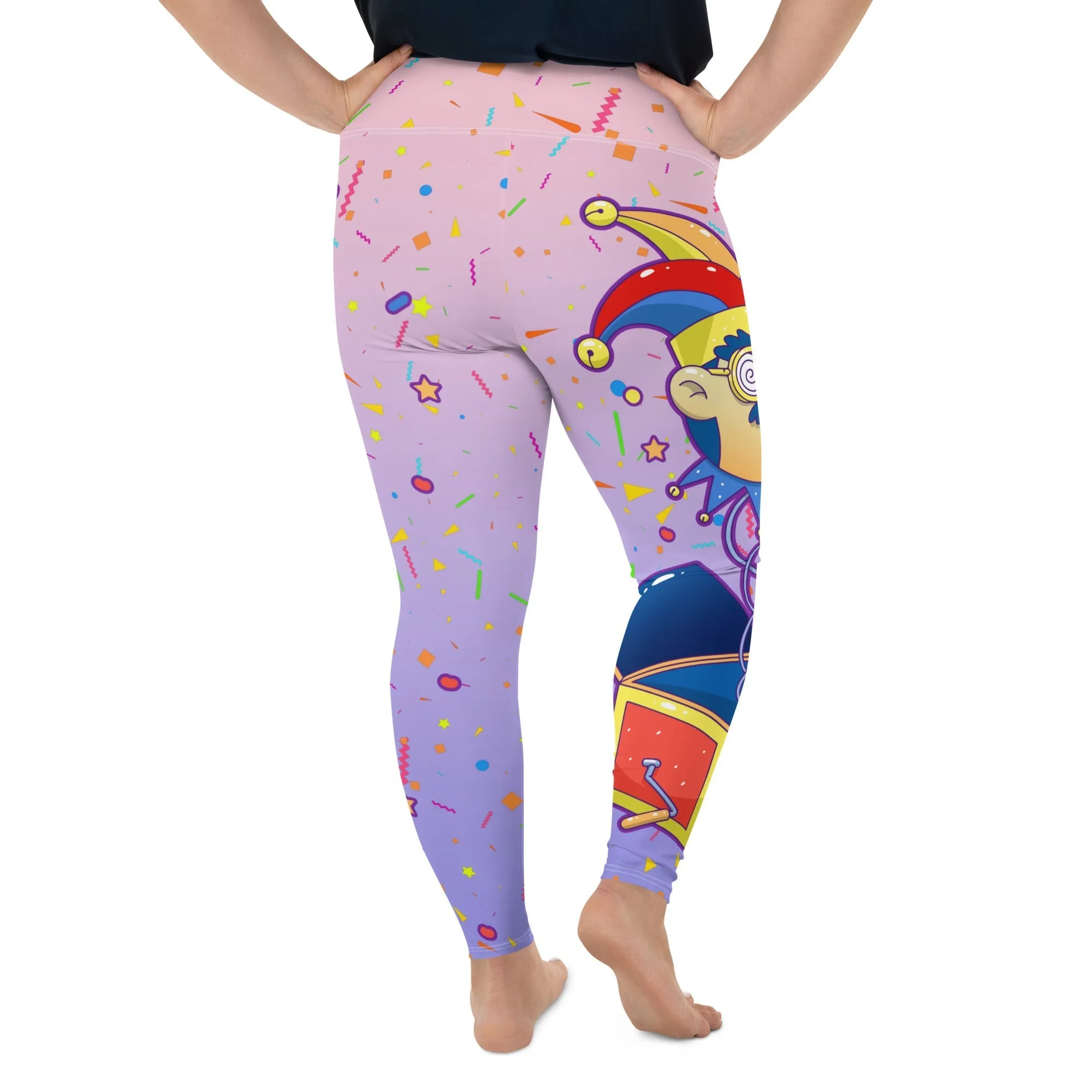 April Fool's Day Plus Size Leggings