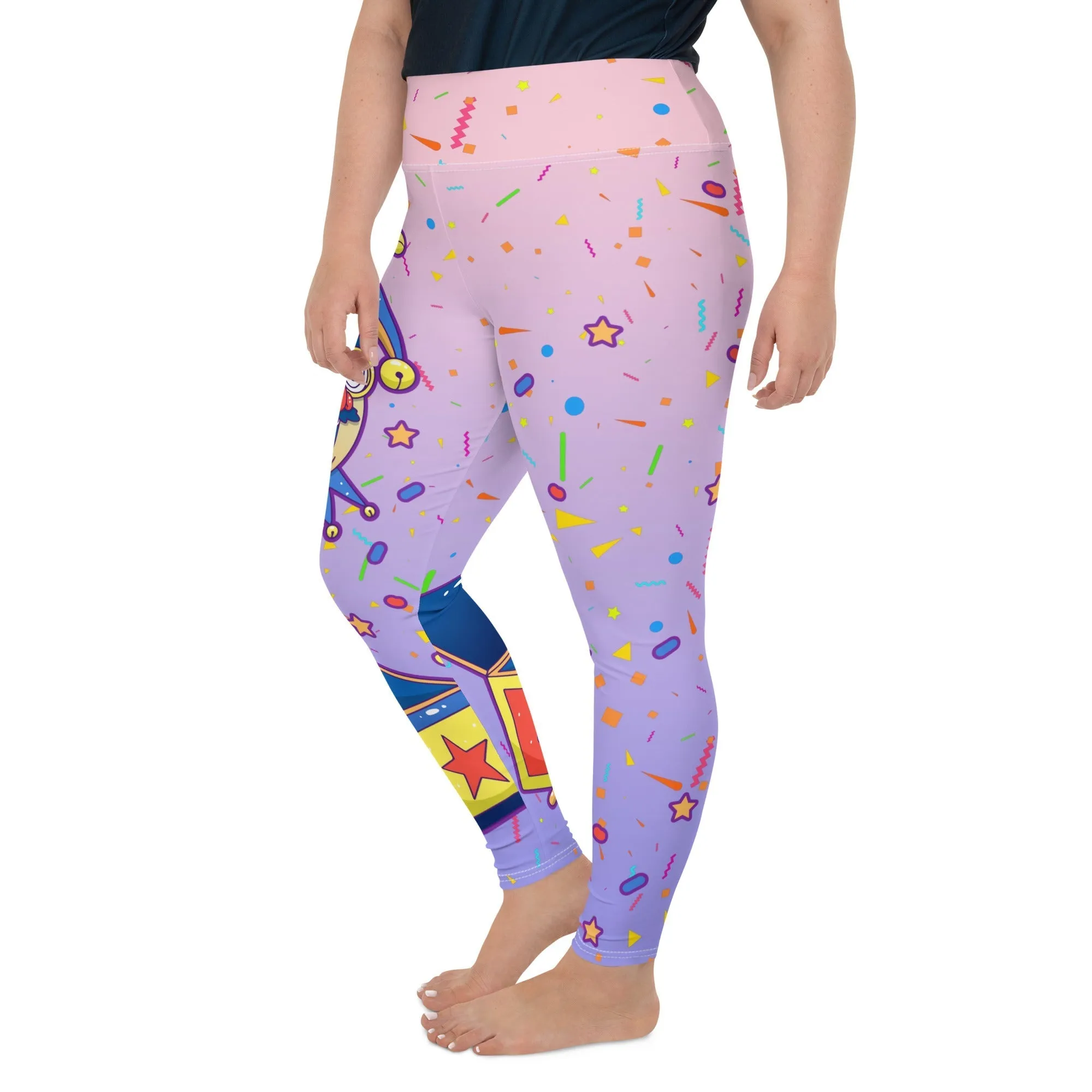 April Fool's Day Plus Size Leggings