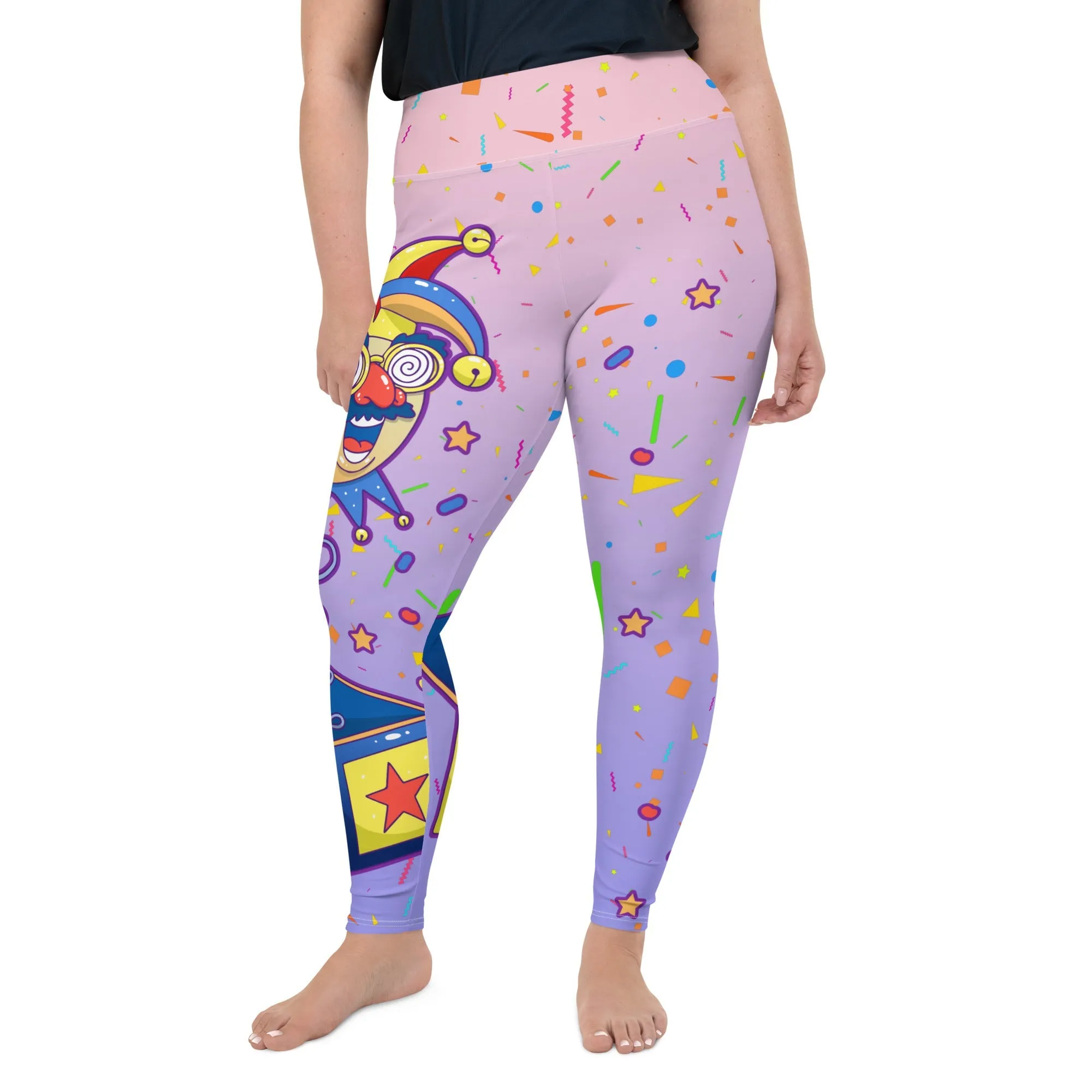 April Fool's Day Plus Size Leggings