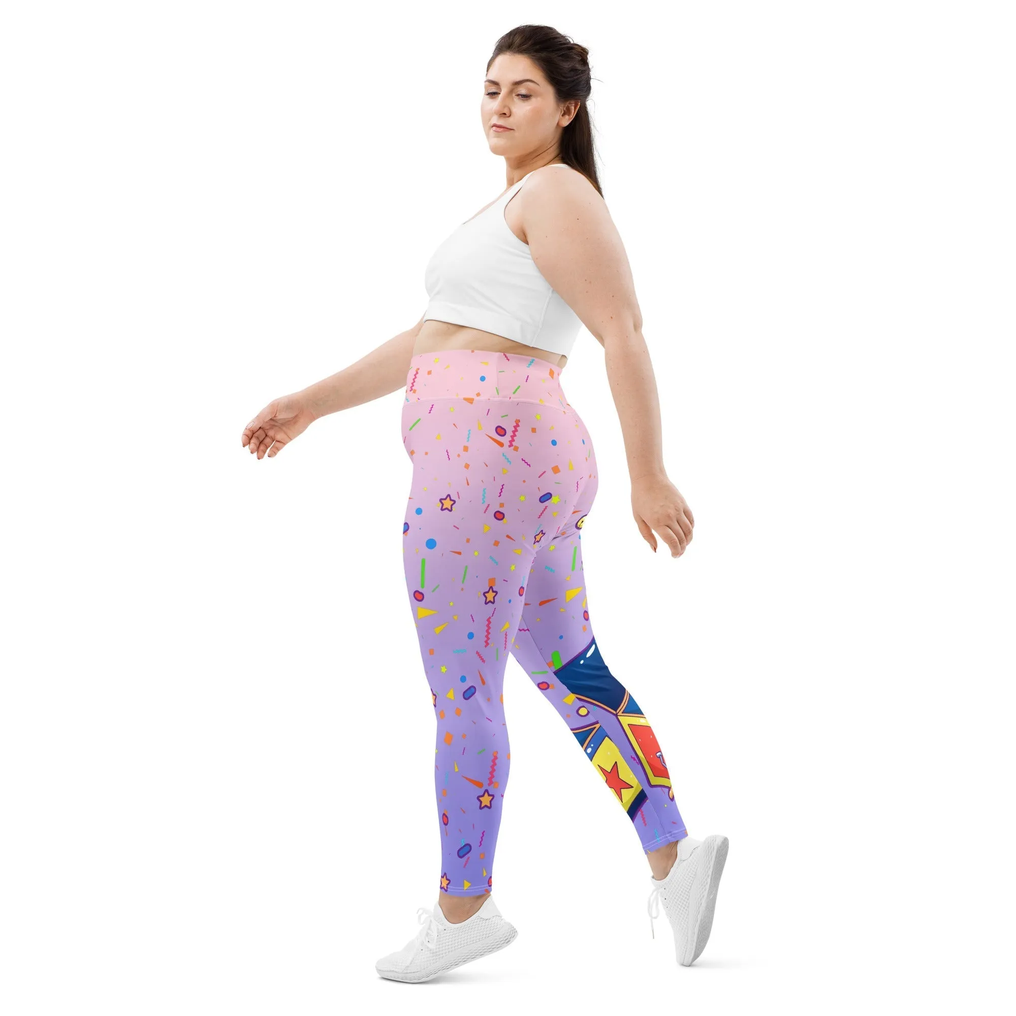 April Fool's Day Plus Size Leggings