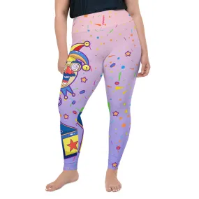 April Fool's Day Plus Size Leggings