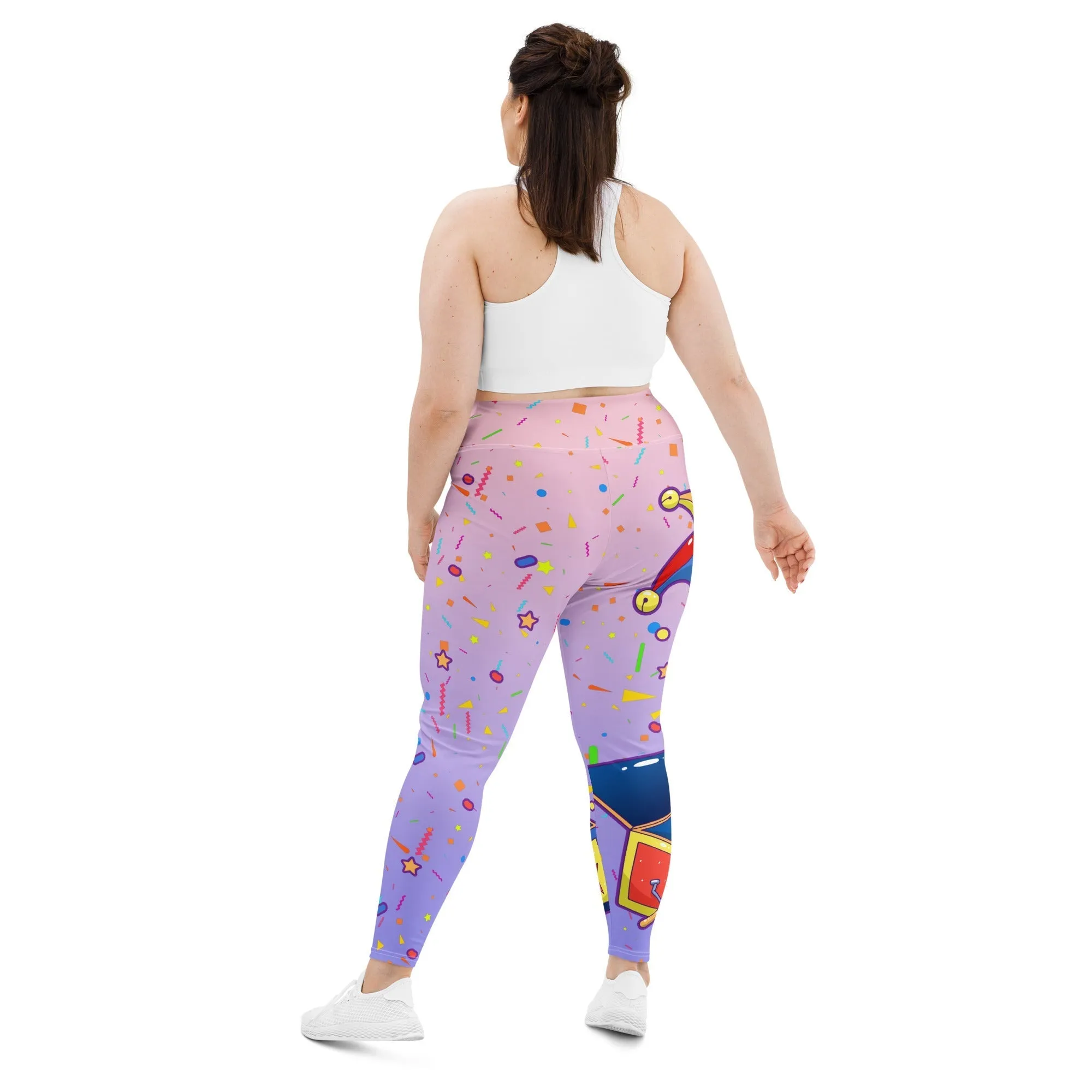 April Fool's Day Plus Size Leggings