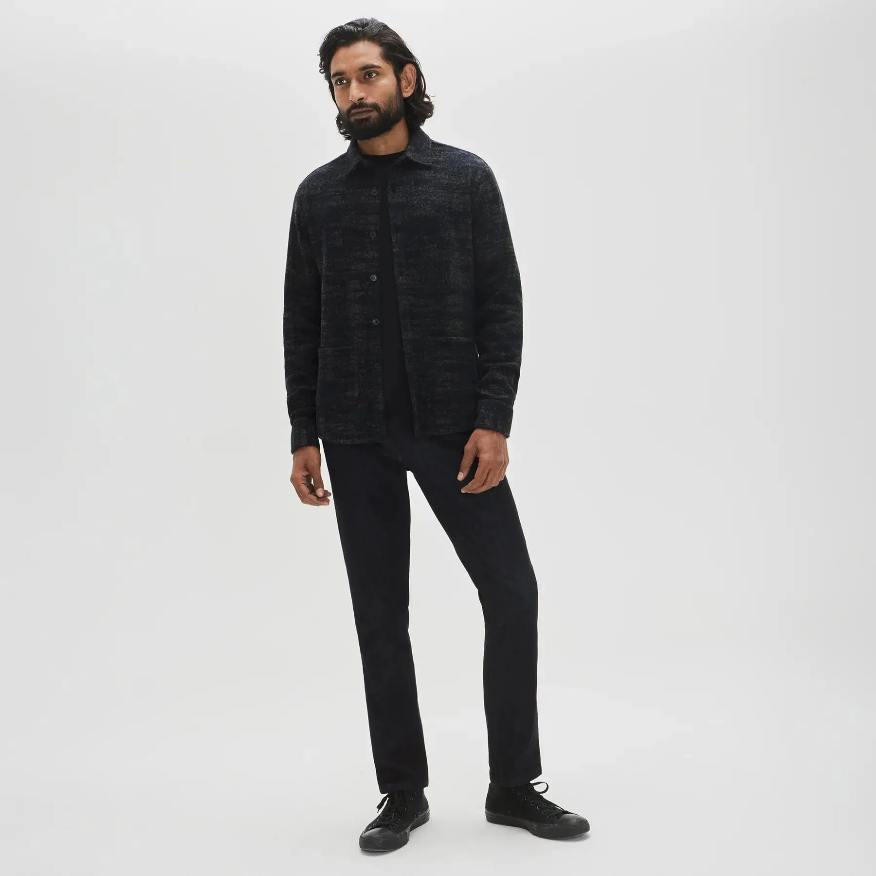 ARCHIE KNIT OVERSHIRT