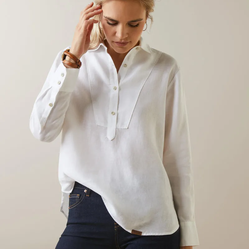 Ariat Women's Cazadero Blouse White