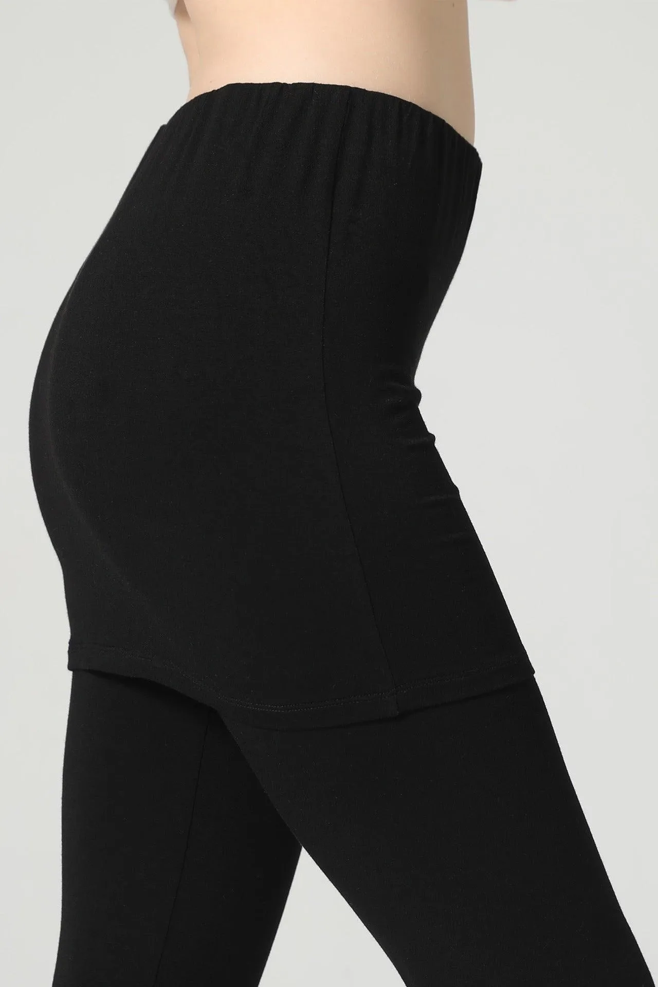 Bamboo Skirted Leggings