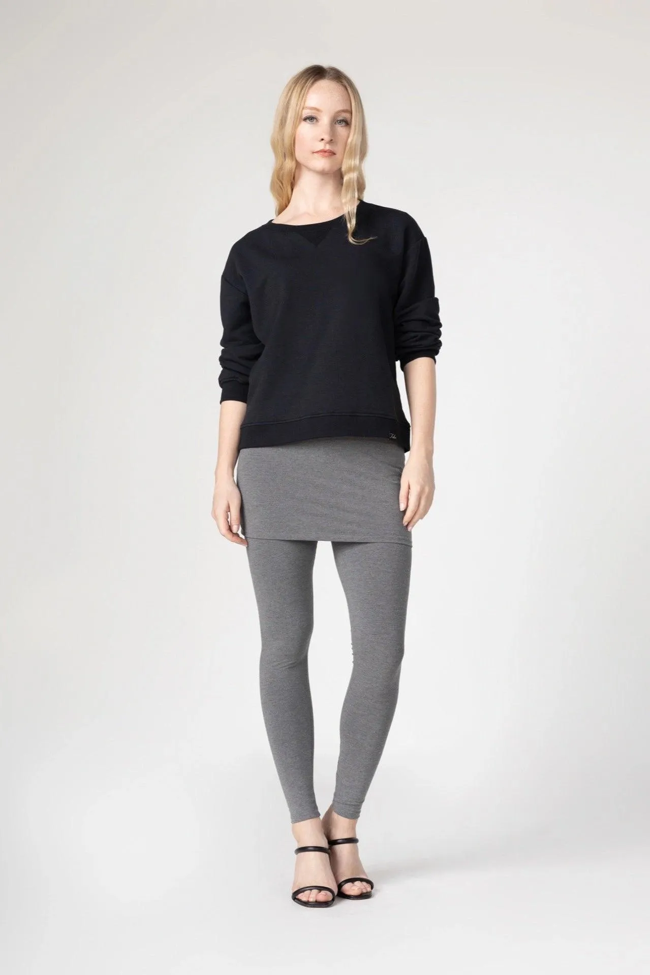 Bamboo Skirted Leggings