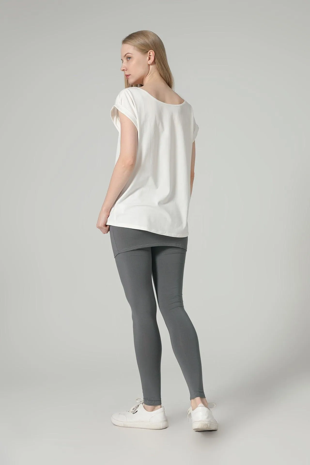 Bamboo Skirted Leggings