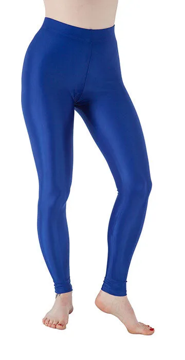 Basic Blue Spandex Leggings