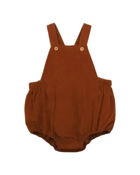 Bebe W24 Eli Cord Overall Chestnut