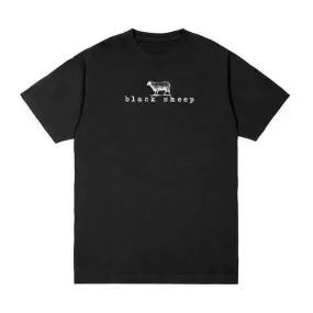 Black Sheep OG Logo Tee Black - White