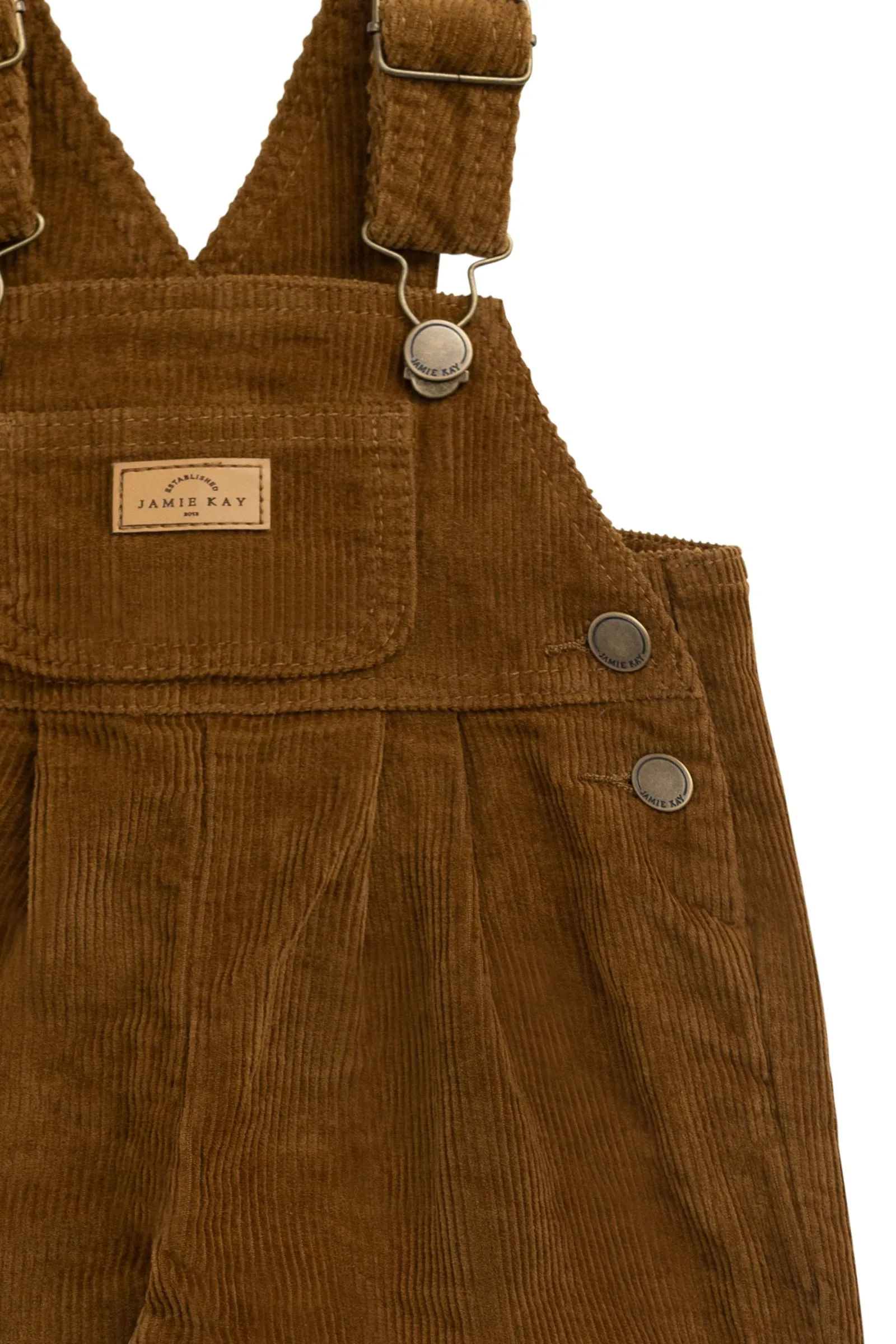 Blair Cord Overall - Autumn Bronze