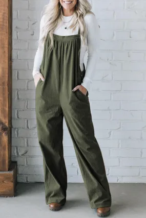 Bohemian Style Corduroy Jumpsuit