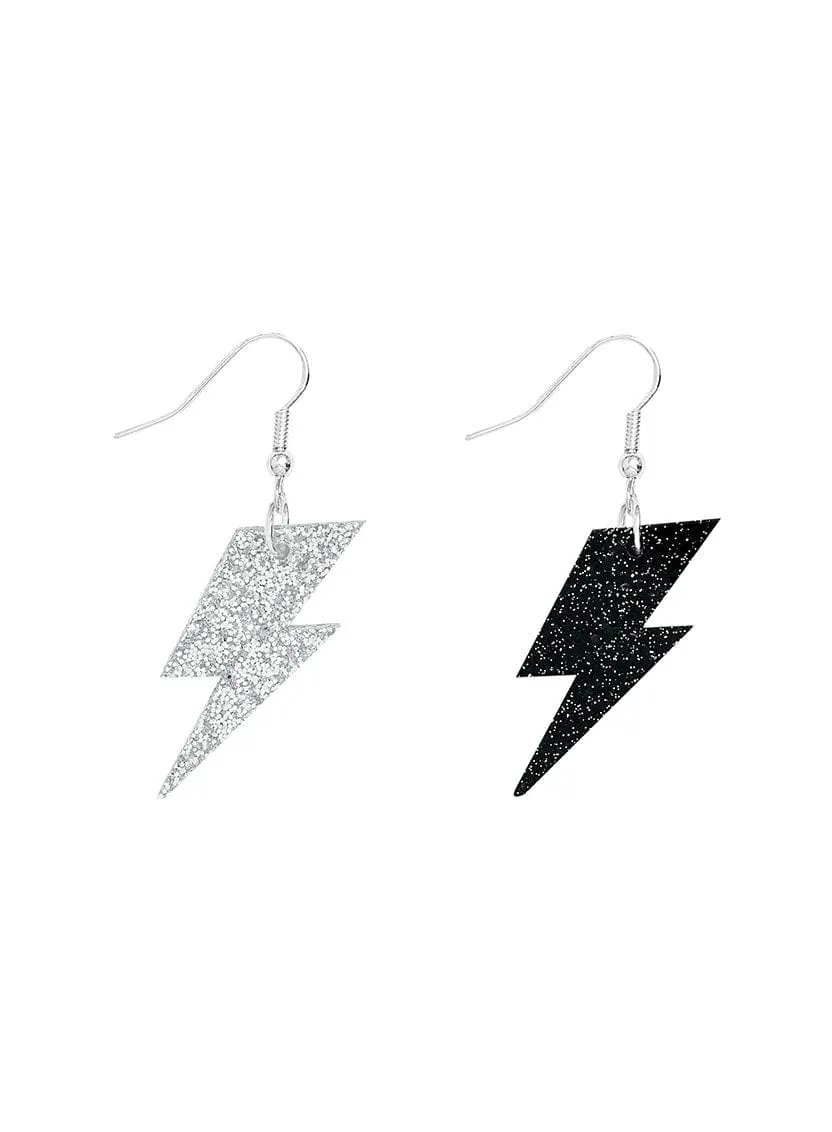 Bowie Bolt Charm Earrings