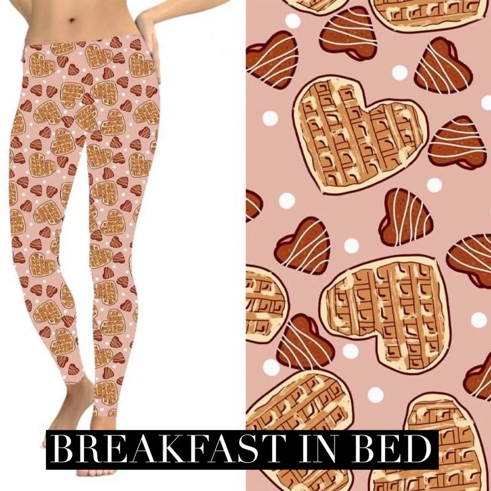 Breakfast In Bed Leggings