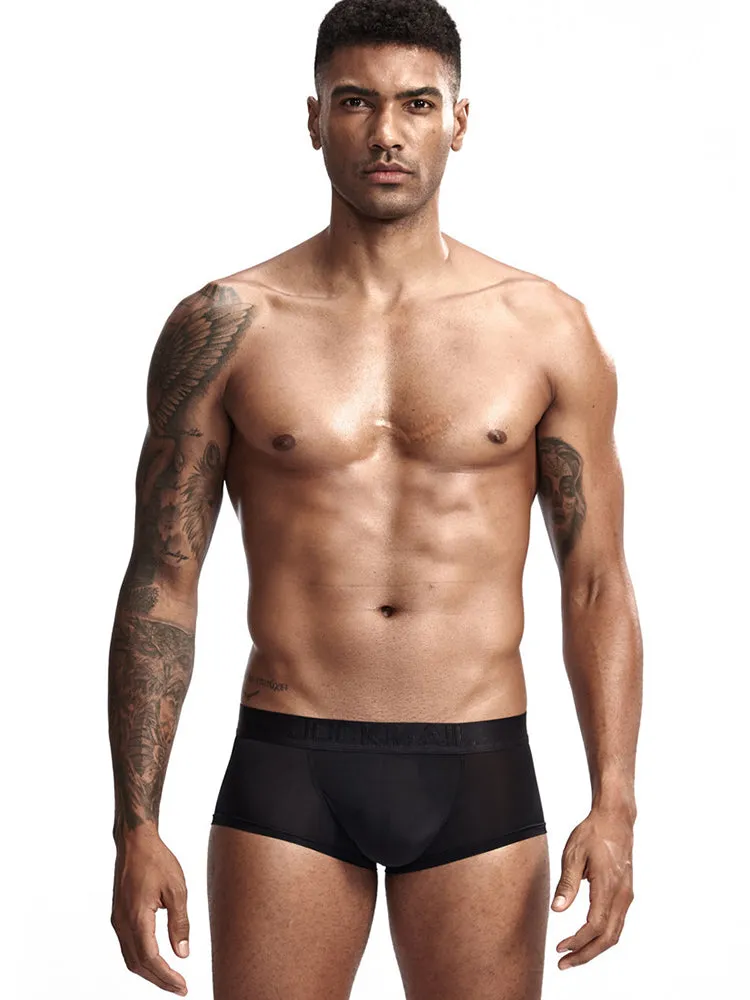 Breathable See-through Ball Support Pouch Underwear