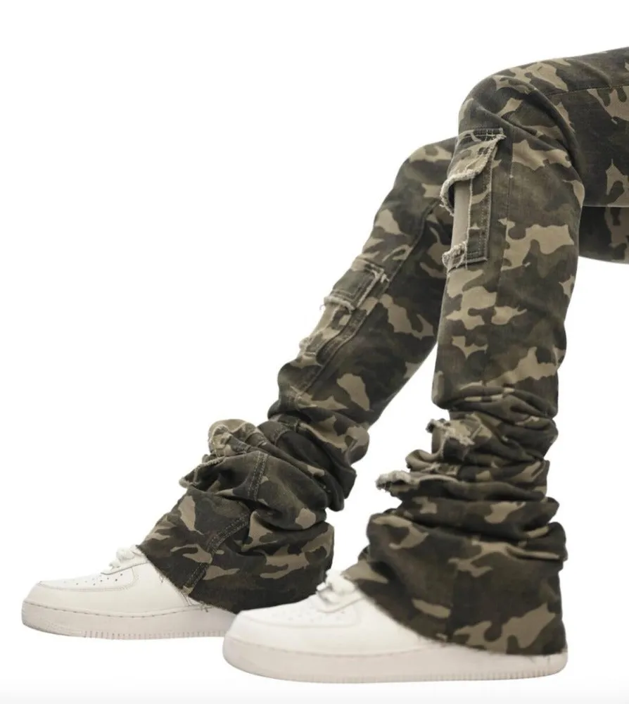 BRUTINI 2.0 CAMO SUPER-STACKED WITH REVERSE POCKET(TV0063)