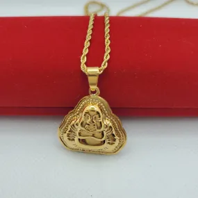 Buddha Necklace - Gold Plated