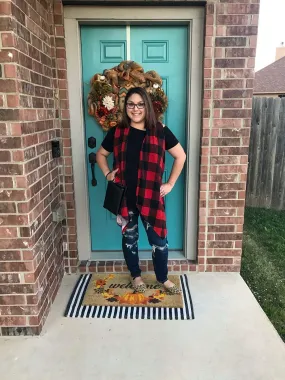 Buffalo Checkered Vest