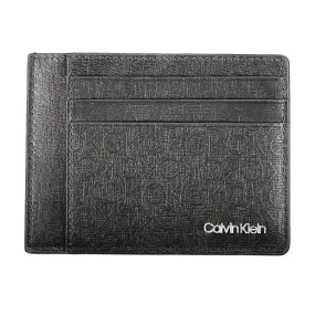 Calvin Klein Black Polyester Men Wallet