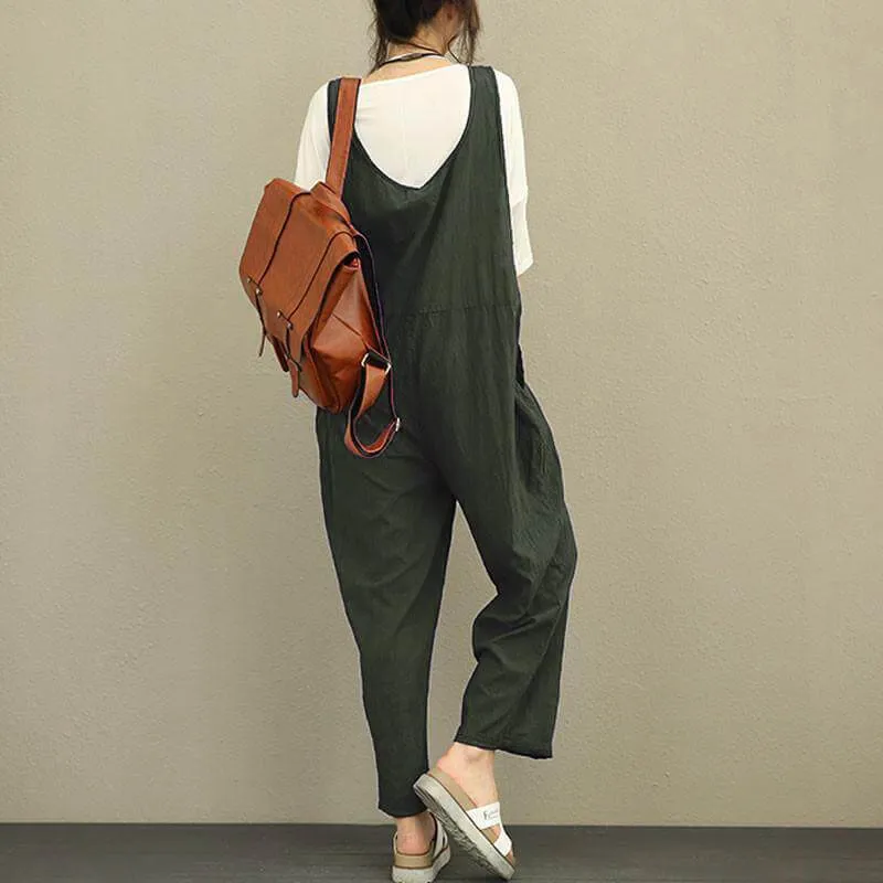 Casual Loose Overall Jumpsuits