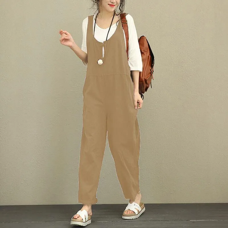 Casual Loose Overall Jumpsuits