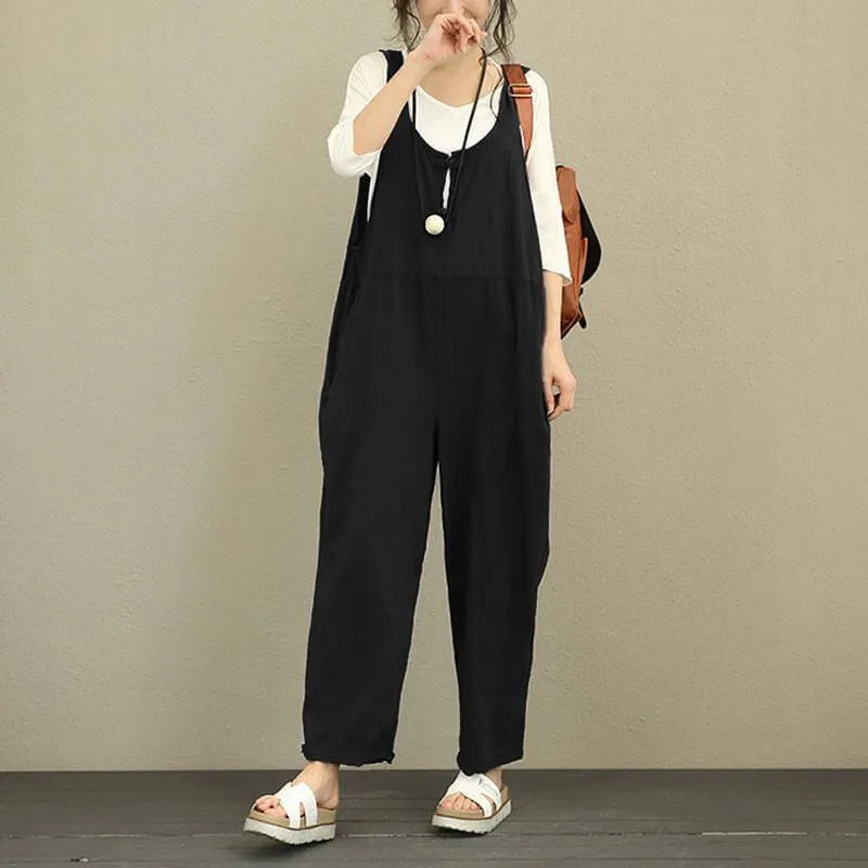 Casual Loose Overall Jumpsuits