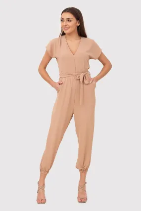 Chic Zip-Up Jumpsuit by Ax Paris