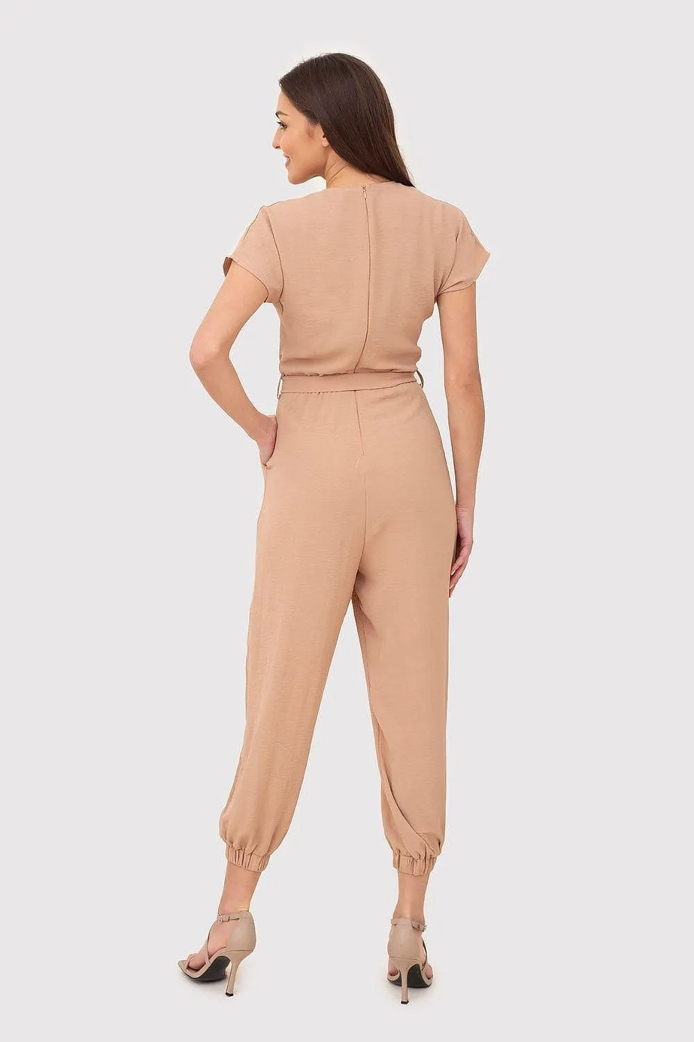 Chic Zip-Up Jumpsuit by Ax Paris