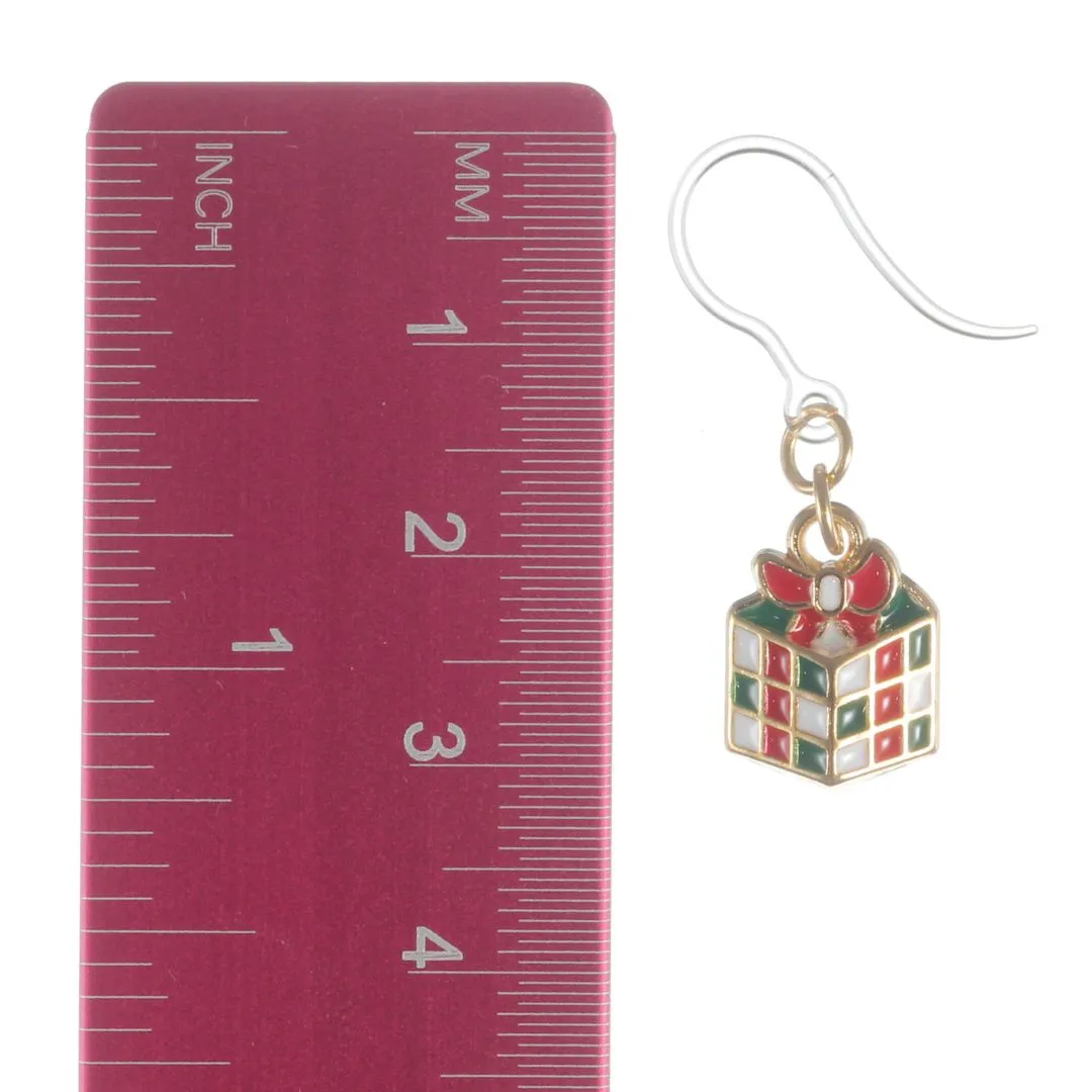 Christmas Gift Dangles Hypoallergenic Earrings for Sensitive Ears Made with Plastic Posts