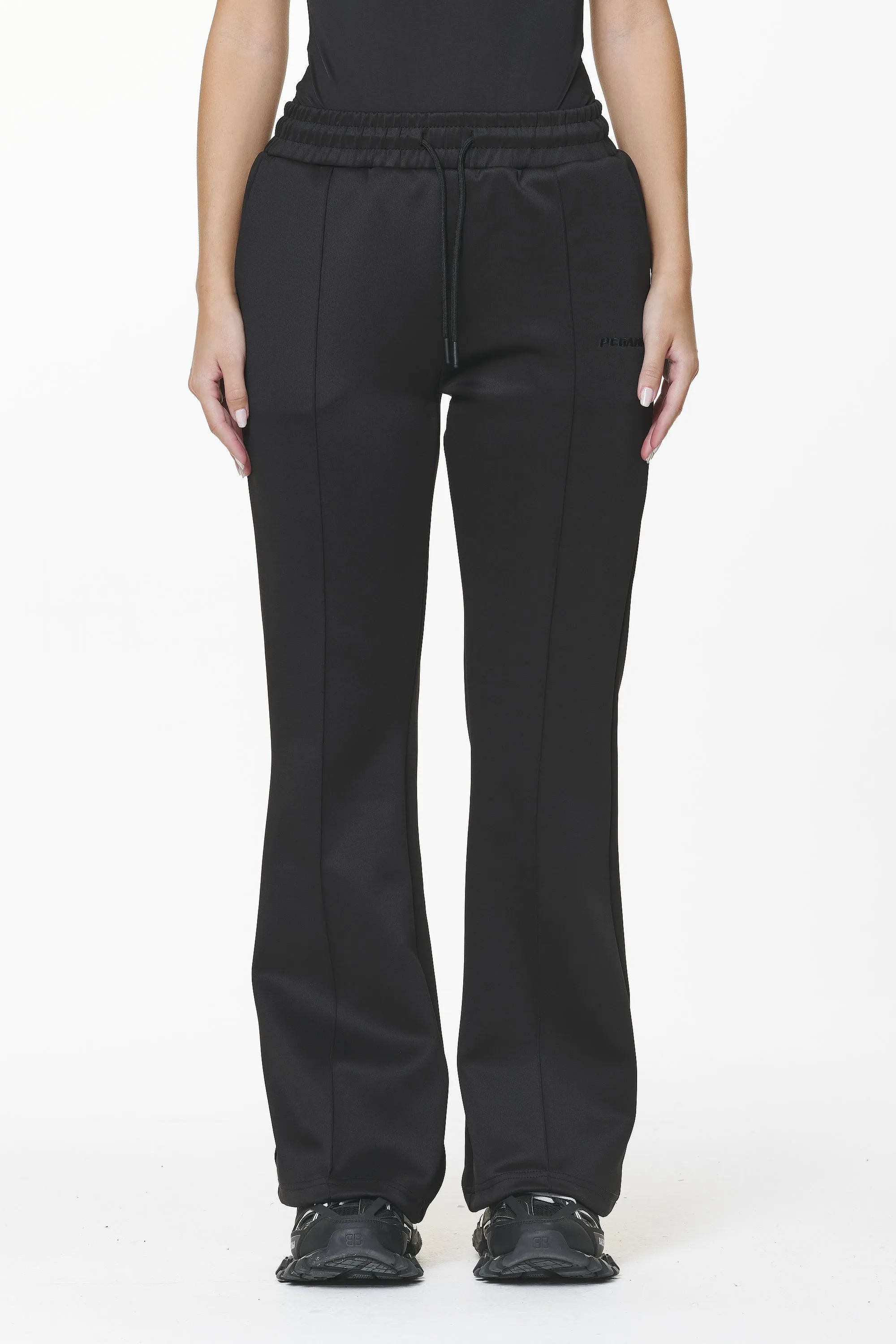 Clair Flared Track Pants Black