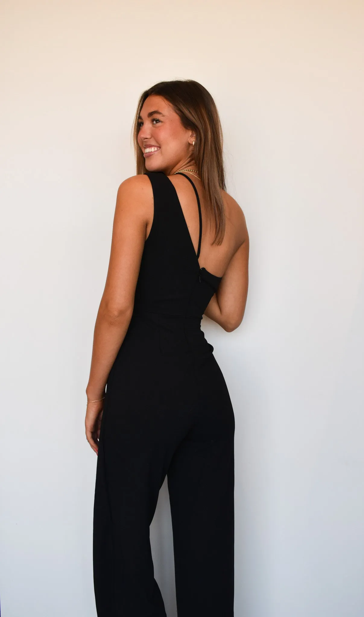 Classy Girl Asymmetrical Jumpsuit