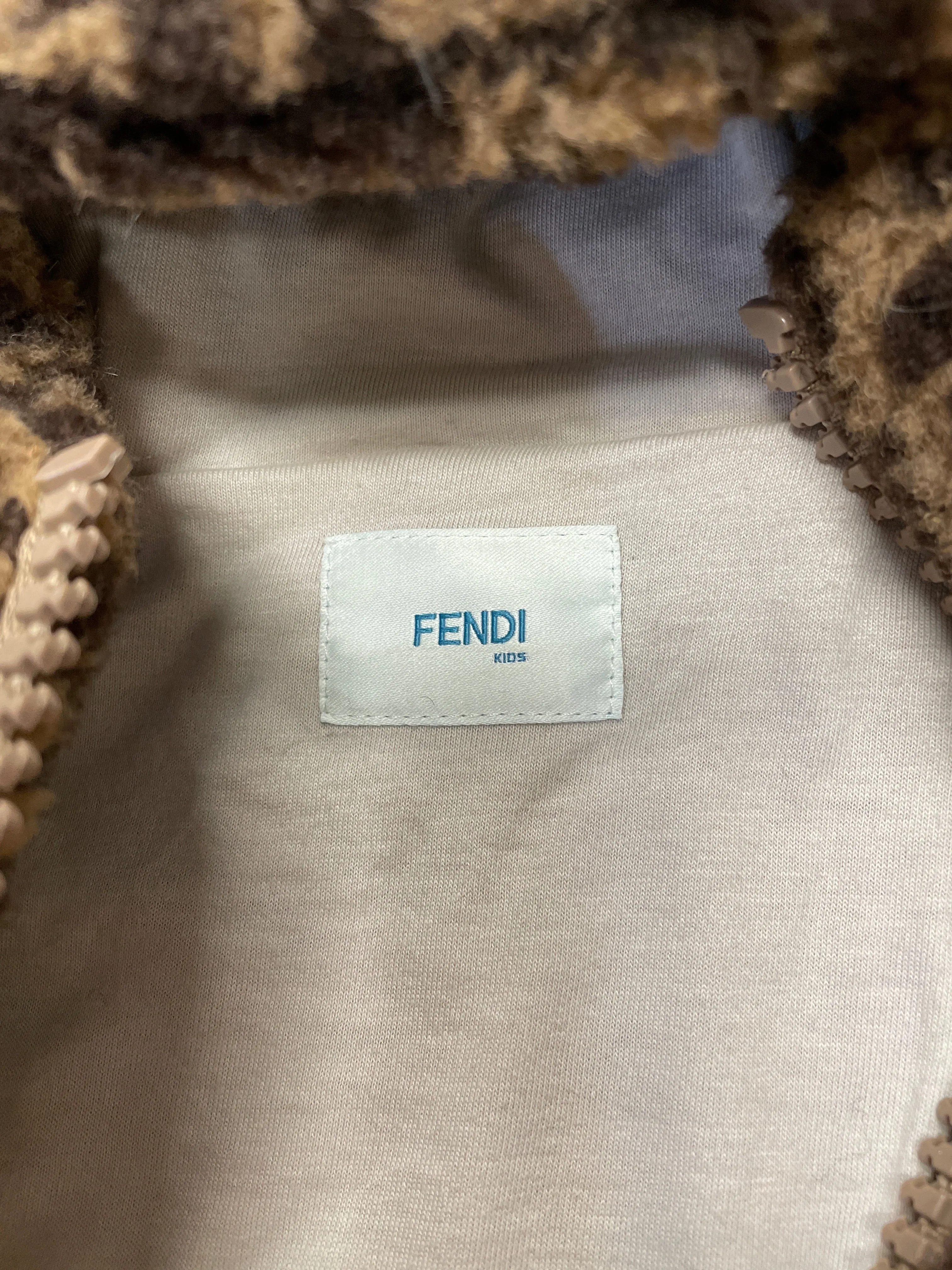 Coat Luxury Designer By Fendi  Size: S