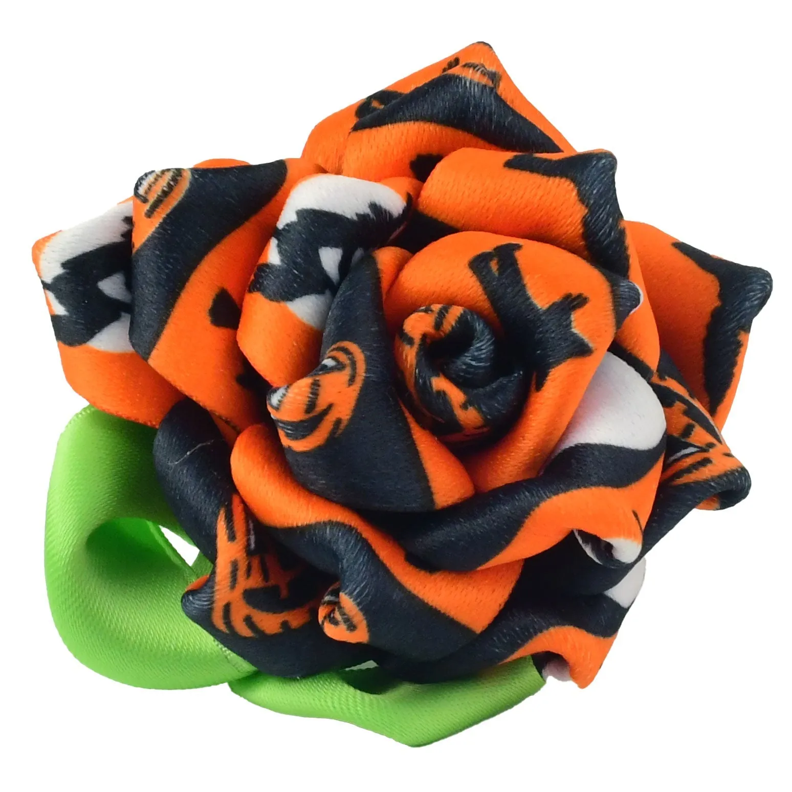 Collar Flower - Orange Halloween