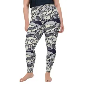 Cool Comic Plus Size Leggings