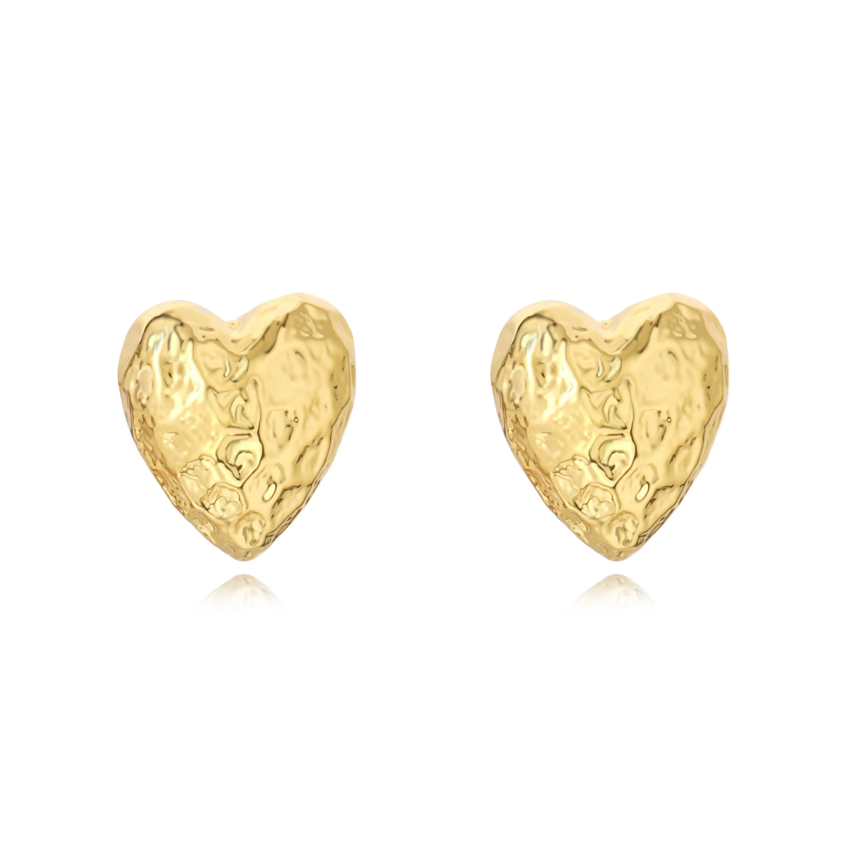 Corinne Heart Studs